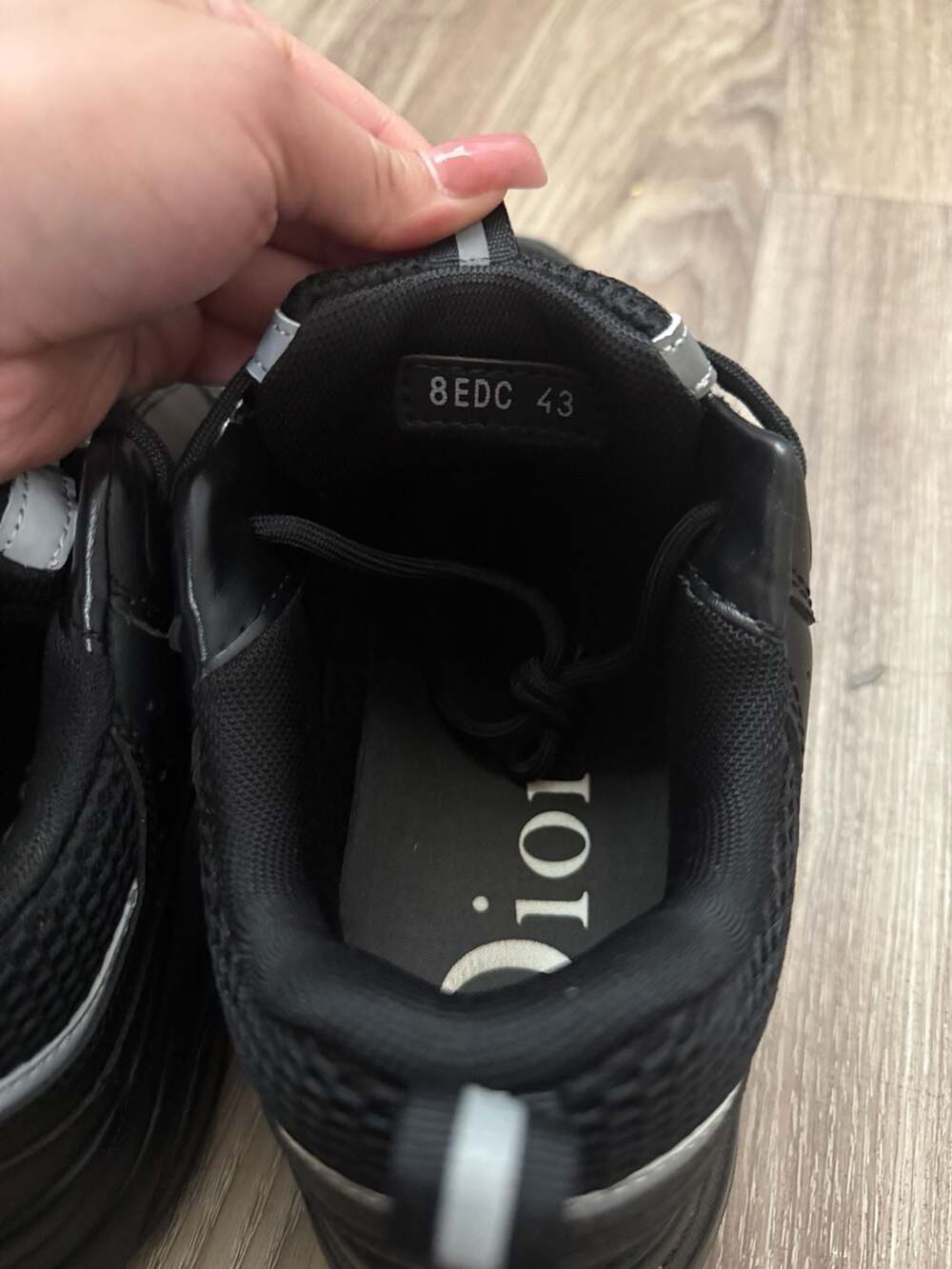 Dior B22 Sneakers Black Size 43 - Picture 6 of 6